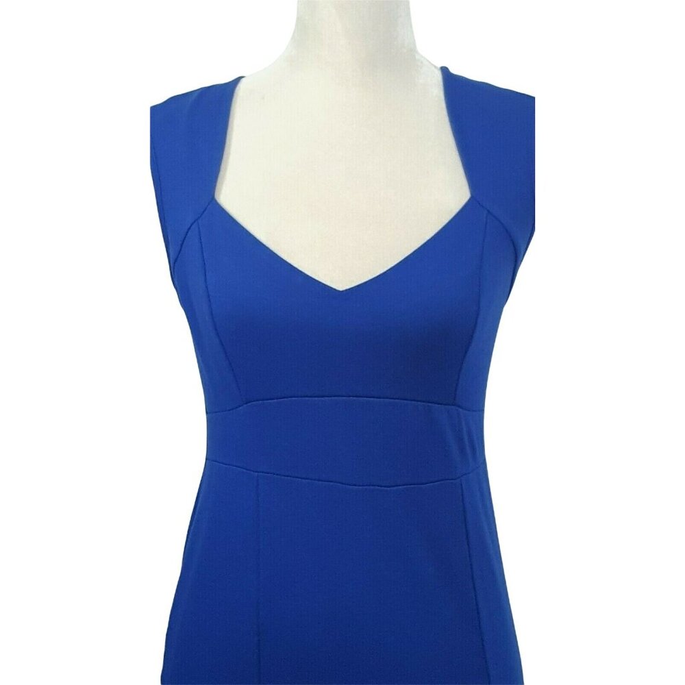 Leyva's‎ Womens Juniors Dress Size Small Bodycon Strappy Short Blue Stretch